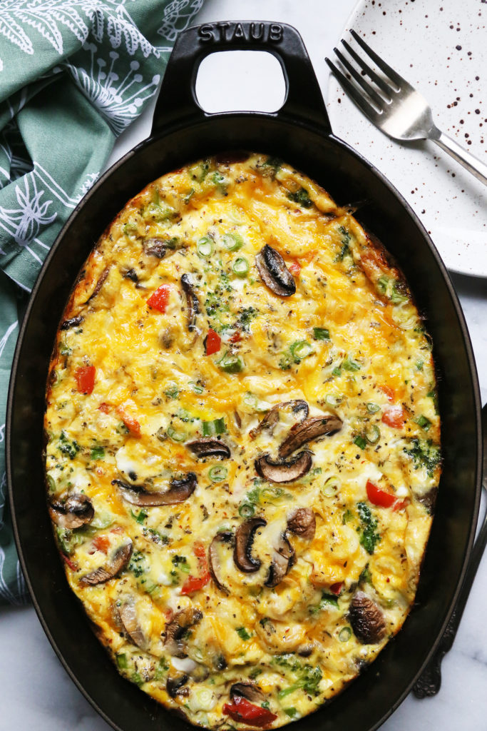 Baked Vegetable Frittata - Supper With Michelle